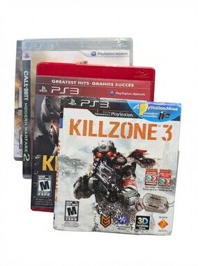 (4 Games) 🎮 PS3 Shooter Bundle - Sony PlayStation 3